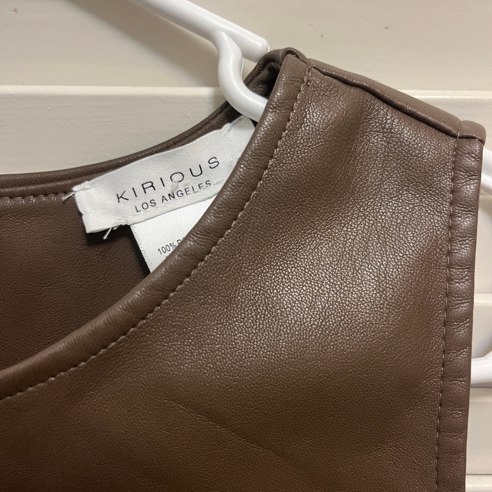 Kirious Brown Crop Top